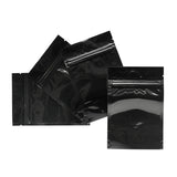 #4 Eighth Ounce Black/Clear Bag