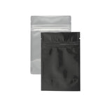 #4 Eighth Ounce Black/Clear Bag