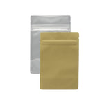 #4 Eighth Ounce Kraft/Clear Bag