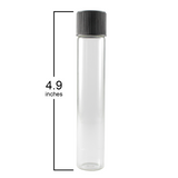 120mm Glass Pre-Roll Tube w/ CR Cap